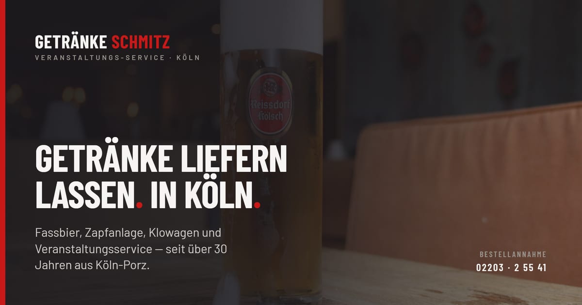 Bild von der Webseite von Markus Schmitz Getränkeservice